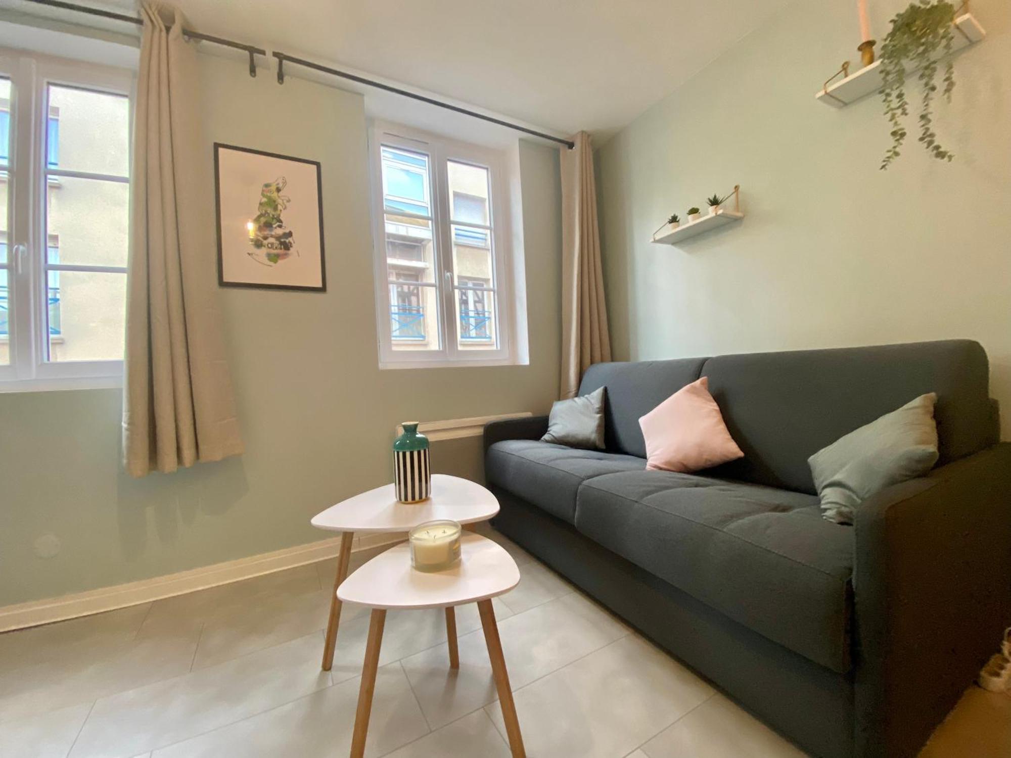 Appartement Le 202, Un Studio Cosy Au Coeur De Rouen Extérieur photo